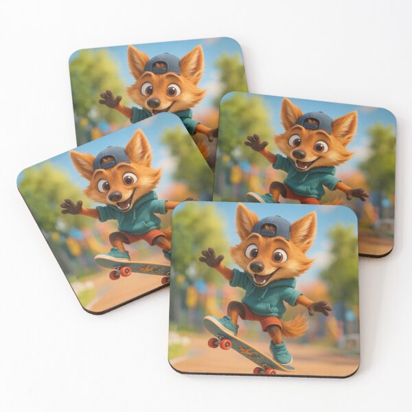 Item preview, Skater Maned Wolf designed and sold by Sillytoe.
