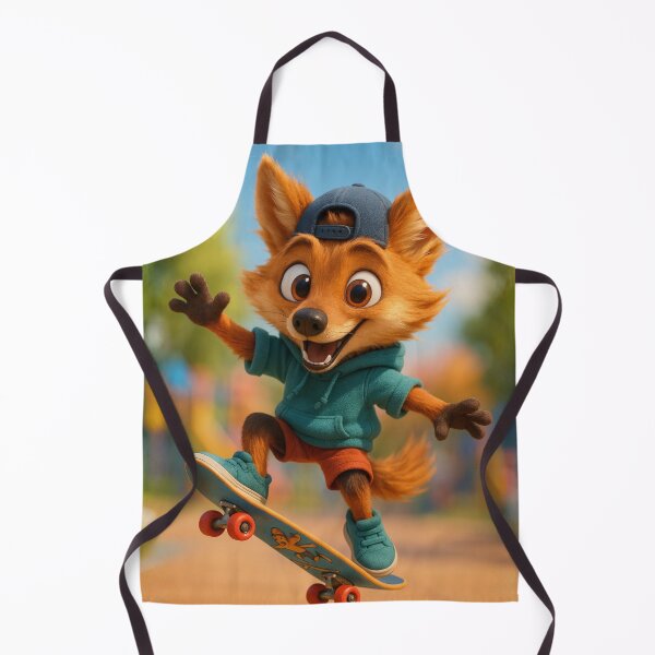 Item preview, Skater Maned Wolf designed and sold by Sillytoe.