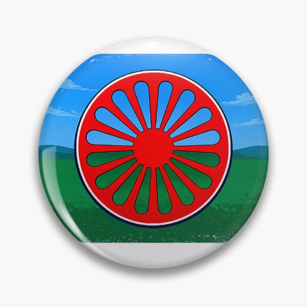 Item preview, Romani Flag Design – Romany Gypsy Pride Cultural Heritage Artwork designed and sold by GarnerSupplyCo.