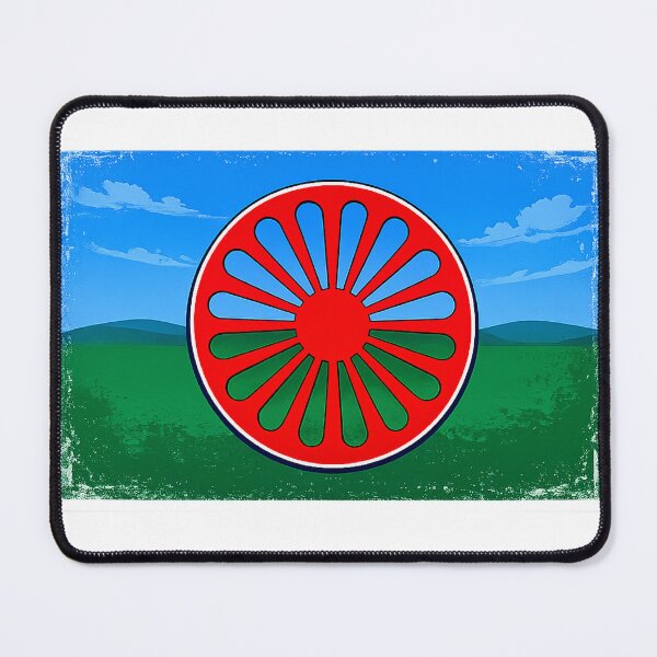 Item preview, Romani Flag Design – Romany Gypsy Pride Cultural Heritage Artwork designed and sold by GarnerSupplyCo.