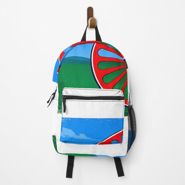 Item preview, Romani Flag Design – Romany Gypsy Pride Cultural Heritage Artwork designed and sold by GarnerSupplyCo.