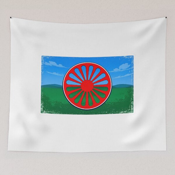 Item preview, Romani Flag Design – Romany Gypsy Pride Cultural Heritage Artwork designed and sold by GarnerSupplyCo.