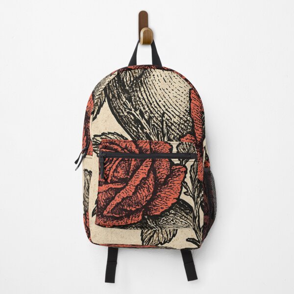 Item preview, Roses Heart Vintage Engraving Tattoo Art designed and sold by Lyvion design.