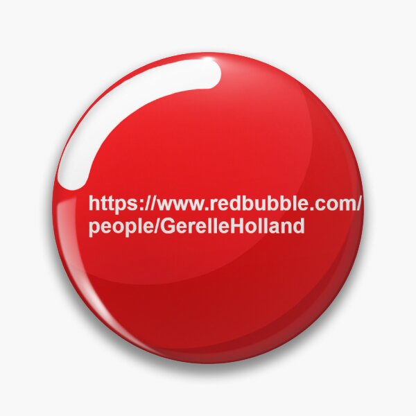 Item preview, GH Redbubble Promo Bubble designed and sold by GH.