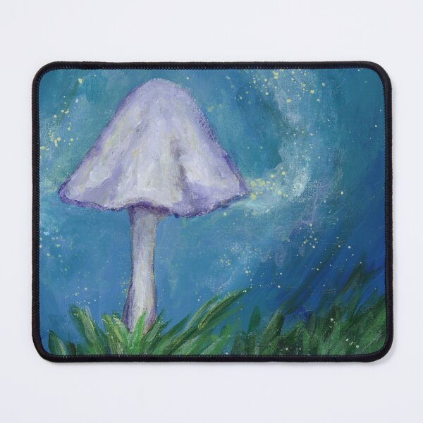 Item preview, Magic Mushroom Painting designed and sold by ArtByKiraQuinn.