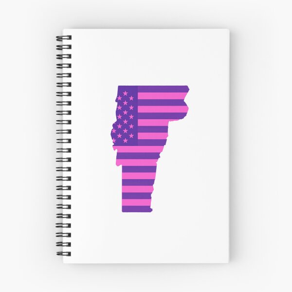 Item preview, Vermont Pop Pink State Flag – Modern Fun Colors designed and sold by Paper Drip.