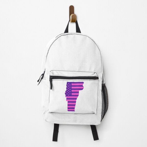 Item preview, Vermont Pop Pink State Flag – Modern Fun Colors designed and sold by Paper Drip.