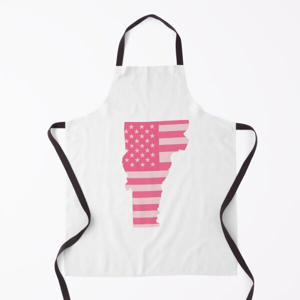 Item preview, Vermont USA Flag Silhouette – Stars and Stripes State Outline designed and sold by Paper Drip.