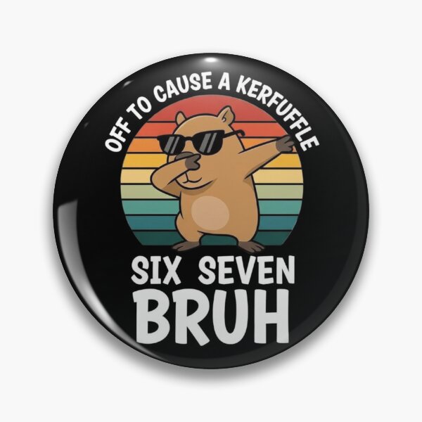 Item preview, Sarcastic Humor Quote Off To Cause Kerfuffle Bruh Vibes designed and sold by GridText.