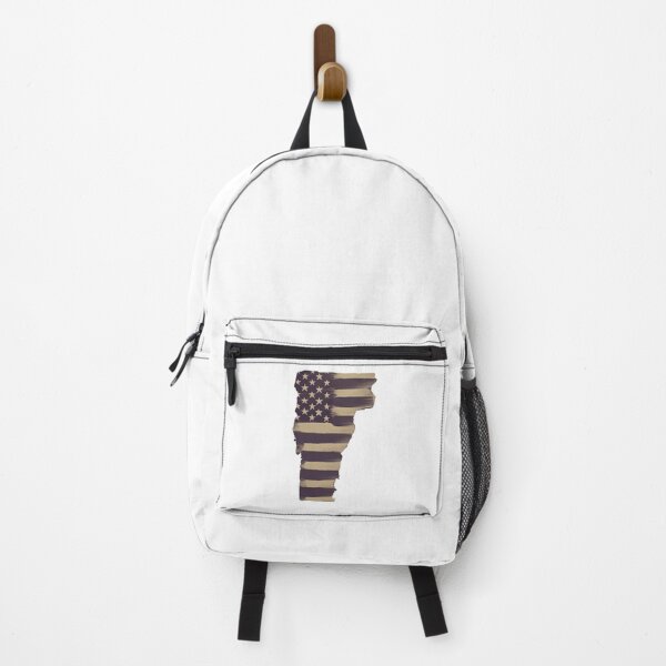 Item preview, Vermont State Vintage Stars & Stripes – Brown and Gold designed and sold by Paper Drip.