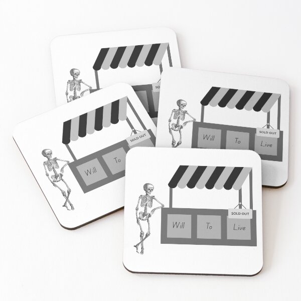 Item preview, Will to Live - Sold Out Skeleton Humour designed and sold by TayloredArts.