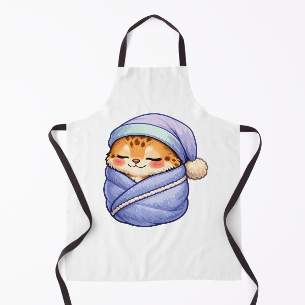 Item preview, Sleeping Chibi Baby Lynx Burrito Mr Zgredzio designed and sold by mr-zgredzio.