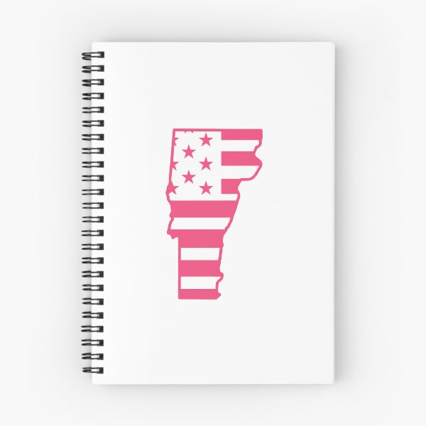 Item preview, Vermont USA Flag Silhouette – Stars and Stripes State Outline designed and sold by Paper Drip.