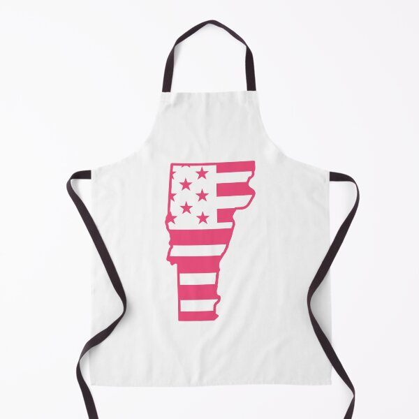 Item preview, Vermont USA Flag Silhouette – Stars and Stripes State Outline designed and sold by Paper Drip.
