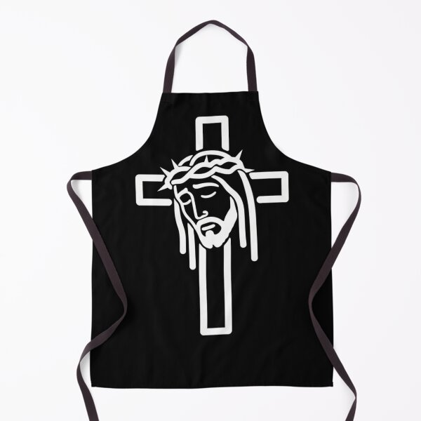 Item preview, Minimalist Crucifix Line Art: Suffering Christ on Cross – Modern Christian Decor designed and sold by Design_Your_Day.