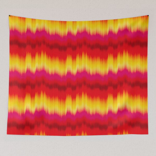 Item preview, Heatwave Sunset Ombre Gradient Glow Pattern designed and sold by bubblegoth.