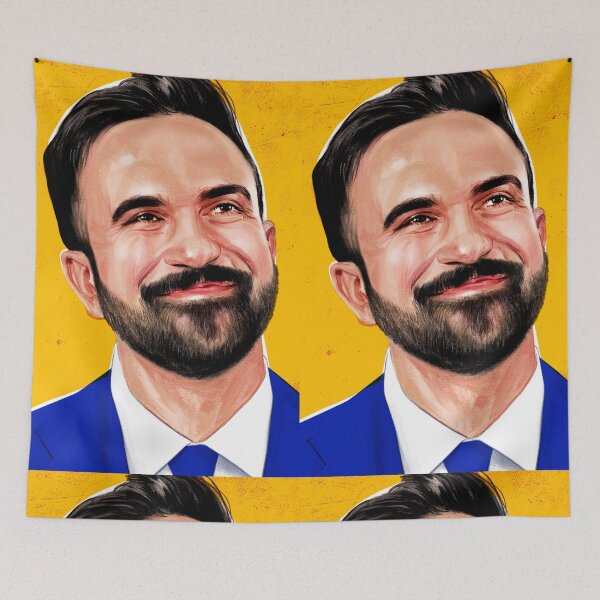 Item preview, Zohran Mamdani designed and sold by PeacefulHShop.