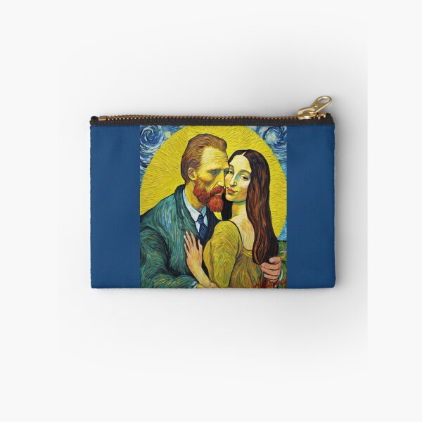 Item preview, "Van Gogh and the Mona Lisa: An Artistic Embrace" designed and sold by Artisticanvas.