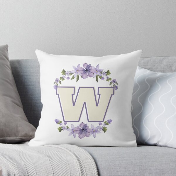 Item preview, Letter W Monogram with Flowers – Elegant Floral Initial Design designed and sold by OmikronStore.