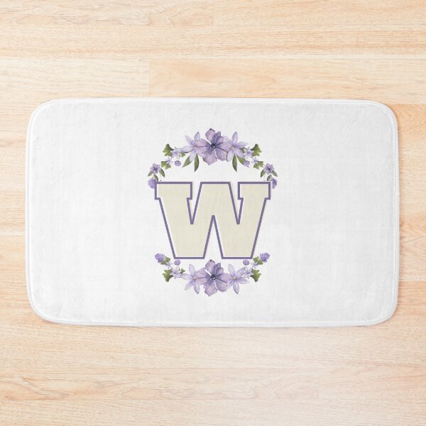 Item preview, Letter W Monogram with Flowers – Elegant Floral Initial Design designed and sold by OmikronStore.