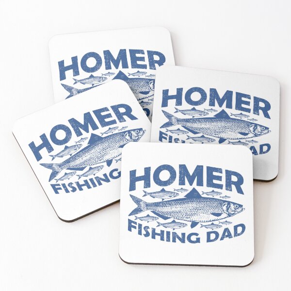 Item preview, Homer Fishing Dad designed and sold by ArtNoveltee.