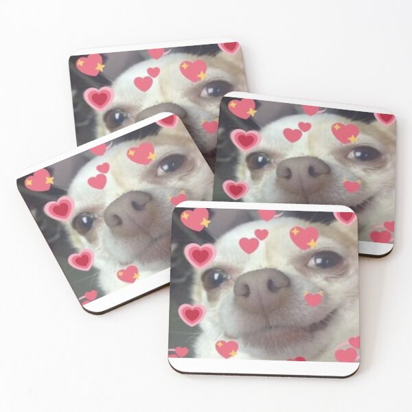 Item preview, Emoji Hearts Dog  designed and sold by heyhxils.