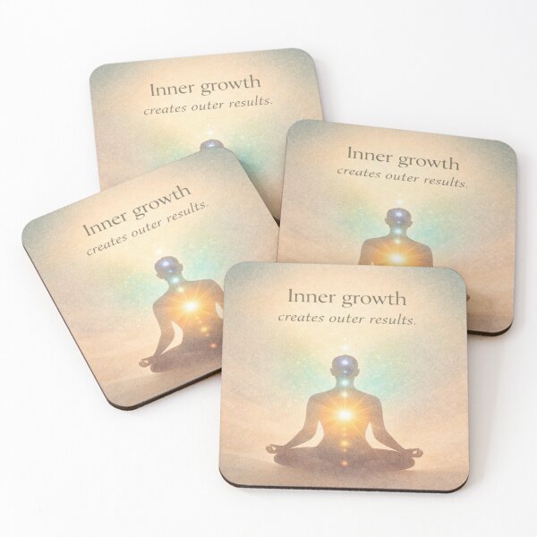 Item preview, Chakra Light – Meditative Silhouette with Spiritual Quote designed and sold by Cristhian Almanza.