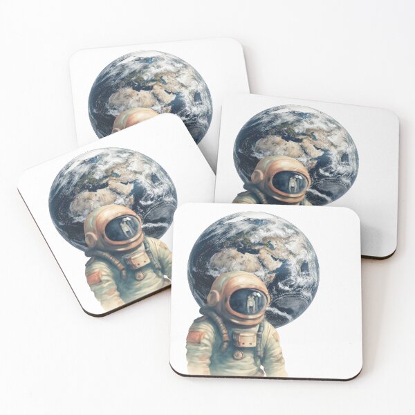 Item preview, Astronaut - watercolor designed and sold by No socks.
