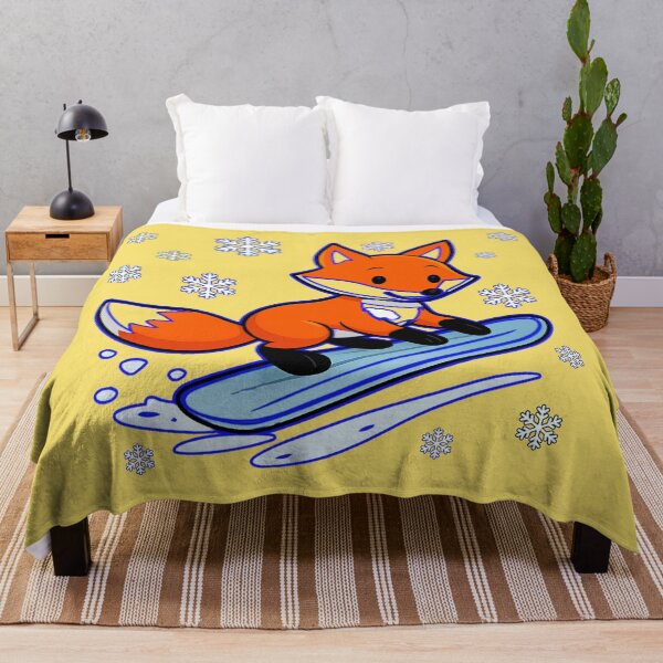 Item preview,  A Fox on a Snow Slide.r. designed and sold by Zofia Sosnecka.