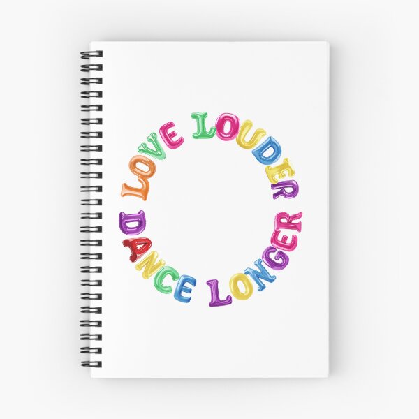 Item preview, LOVE LOUDER, DANCE LONGER designed and sold by WheelieGdArt.