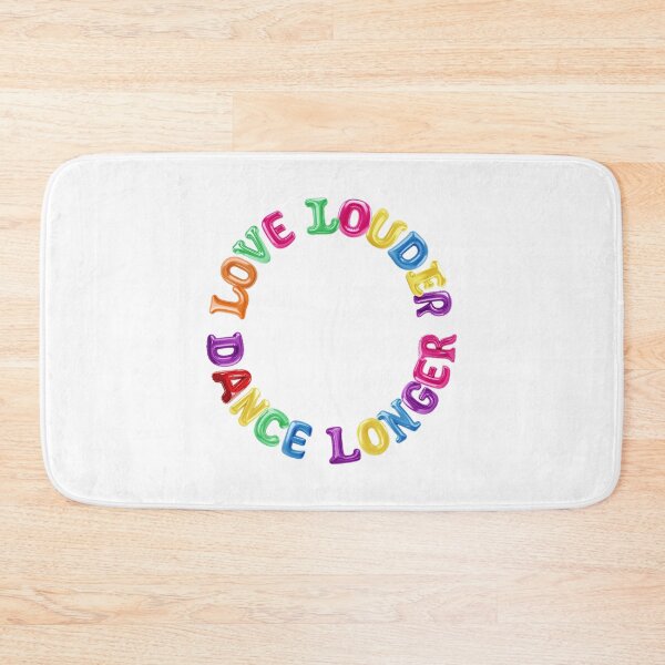 Item preview, LOVE LOUDER, DANCE LONGER designed and sold by WheelieGdArt.