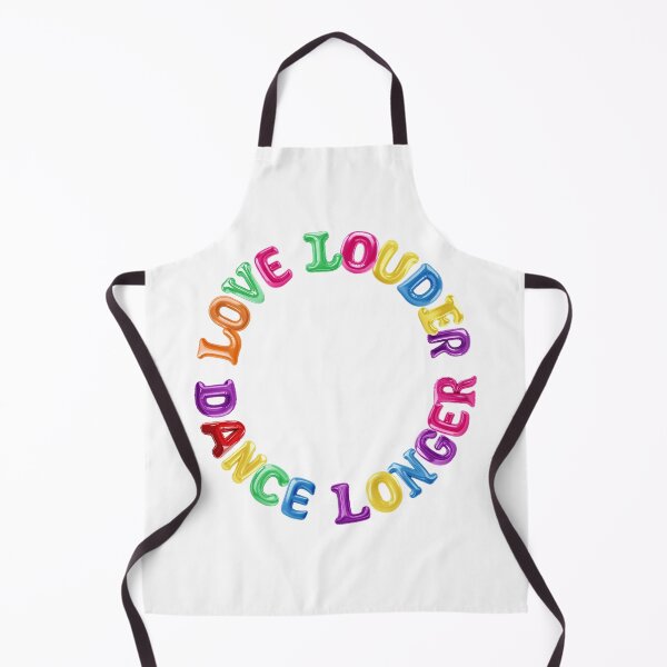 Item preview, LOVE LOUDER, DANCE LONGER designed and sold by WheelieGdArt.
