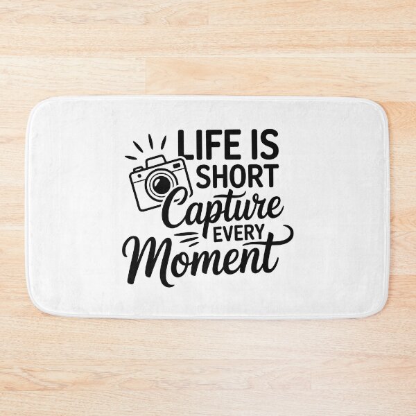 Item preview, life is short capture every moment designed and sold by jkrphoto.