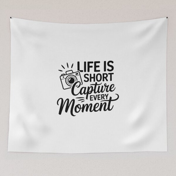 Item preview, life is short capture every moment designed and sold by jkrphoto.