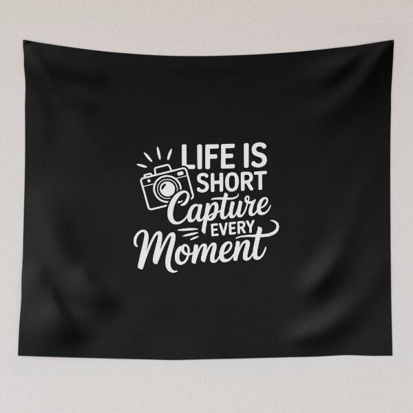 Item preview, life is short capture every moment designed and sold by jkrphoto.