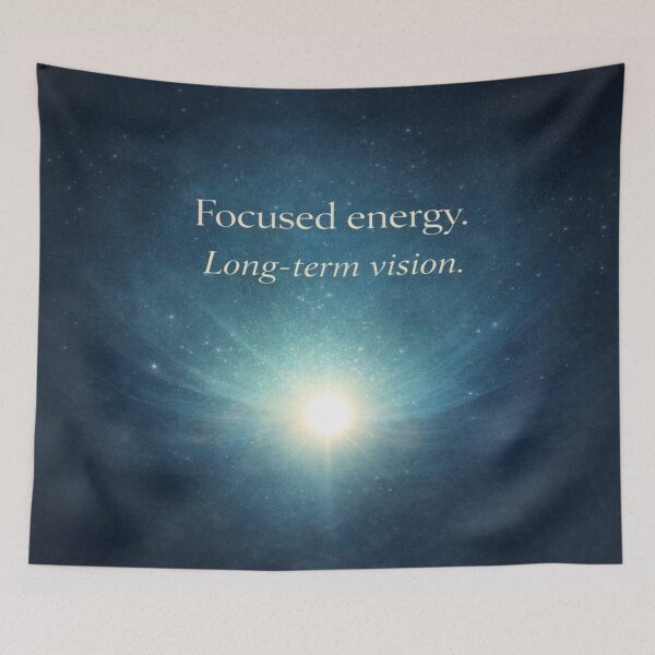 Item preview, Focused Light – Cosmic Quote on Vision and Energy designed and sold by Cristhian Almanza.