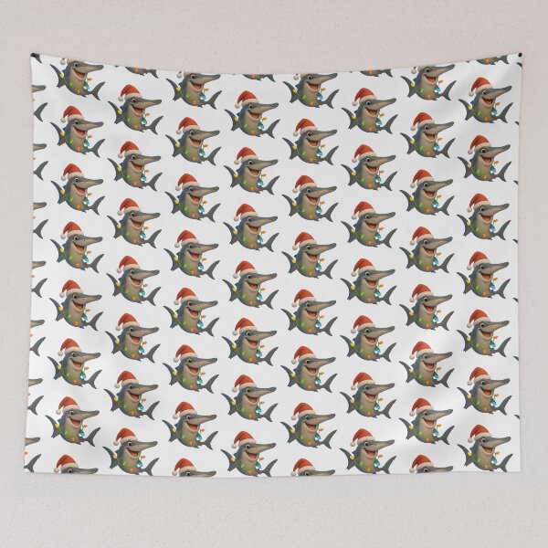 Item preview, Christmas Spinner Shark designed and sold by Sillytoe.