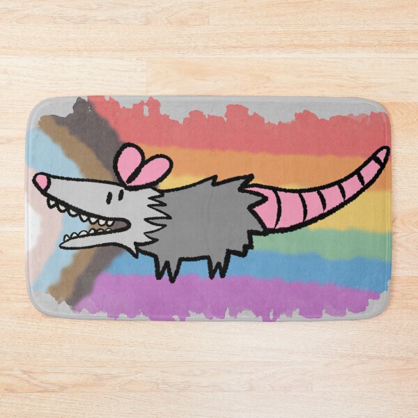 Item preview, Progressive Pride Possum designed and sold by Colbypuppy's Designs.
