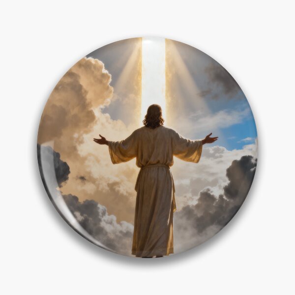 Artikelvorschau, Jesus-T-Shirt mit leuchtendem Kreuz | Christliches Glaubens-Shirt „Licht Christi“ entworfen und verkauft von Eternal Kingdom Store.