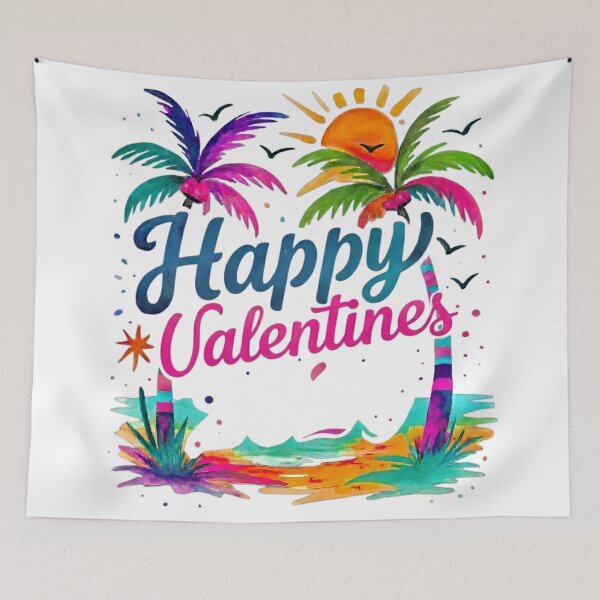 Item preview, Tropical Valentine’s Paradise with Radiant Sun” designed and sold by blacK1982White.