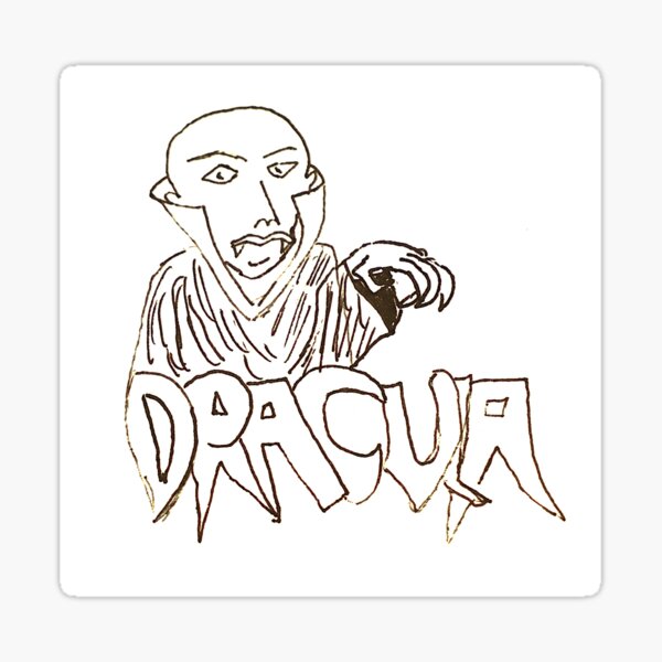 Item preview, Dracula designed and sold by Gr33zy Art.