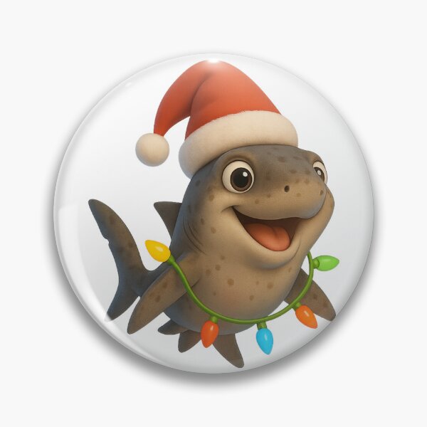 Item preview, Christmas Spiny Dogfish Shark designed and sold by Sillytoe.