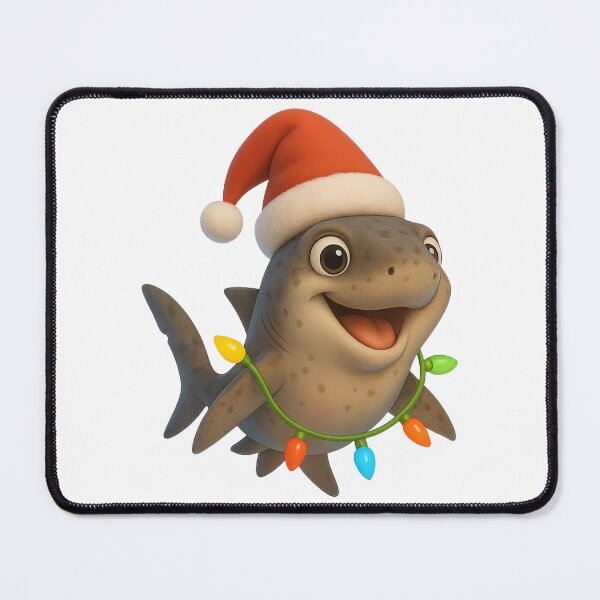 Item preview, Christmas Spiny Dogfish Shark designed and sold by Sillytoe.