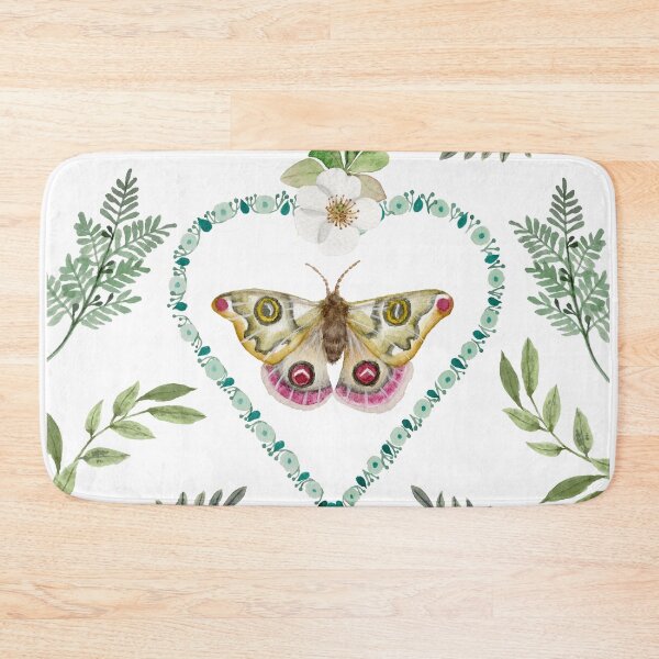 Item preview, Night Heart of the Forest – Owl Butterfly designed and sold by ArtMelly.