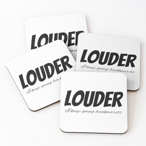 Item preview, Backwards/Louder designed and sold by amarillomae.