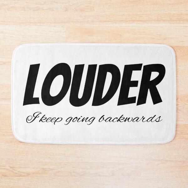 Item preview, Backwards/Louder designed and sold by amarillomae.