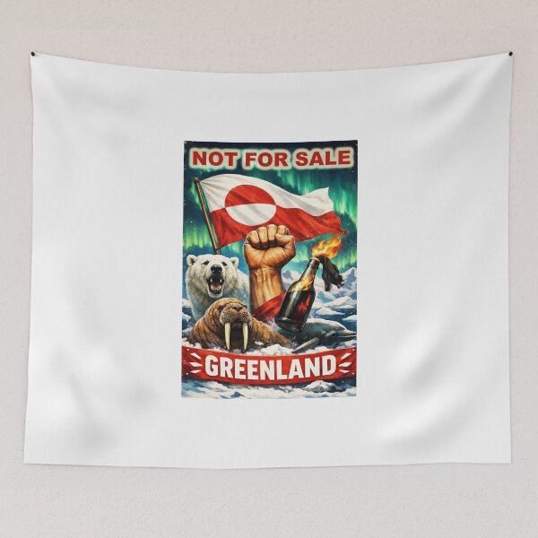 Item preview, Greenland; Not For Sale;  designed and sold by StickerApe.