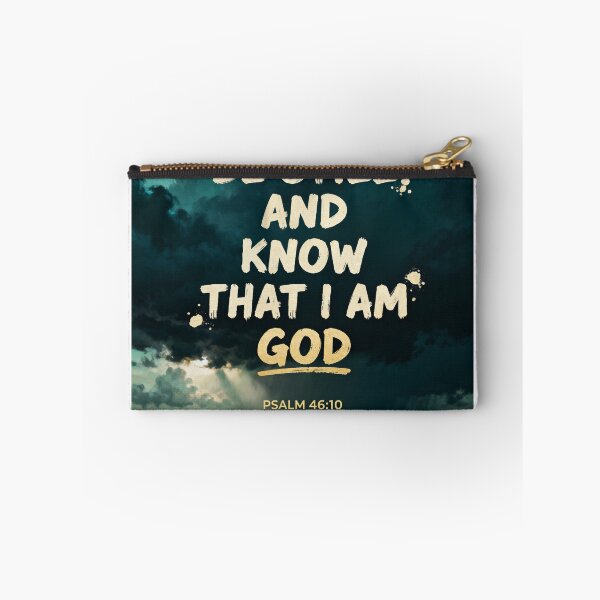 Item preview, Be Still And Know T Shirt | Psalm 46:10 Christian Faith God Shirt designed and sold by Eternal Kingdom Store.
