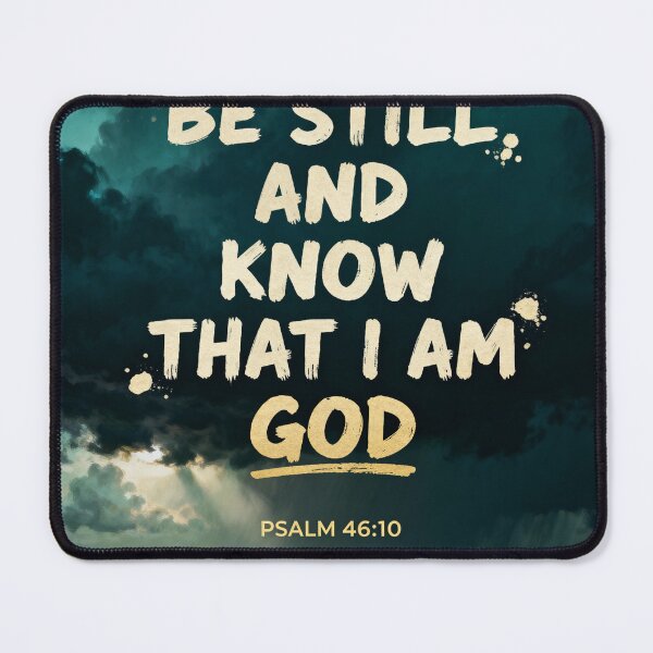 Item preview, Be Still And Know T Shirt | Psalm 46:10 Christian Faith God Shirt designed and sold by Eternal Kingdom Store.