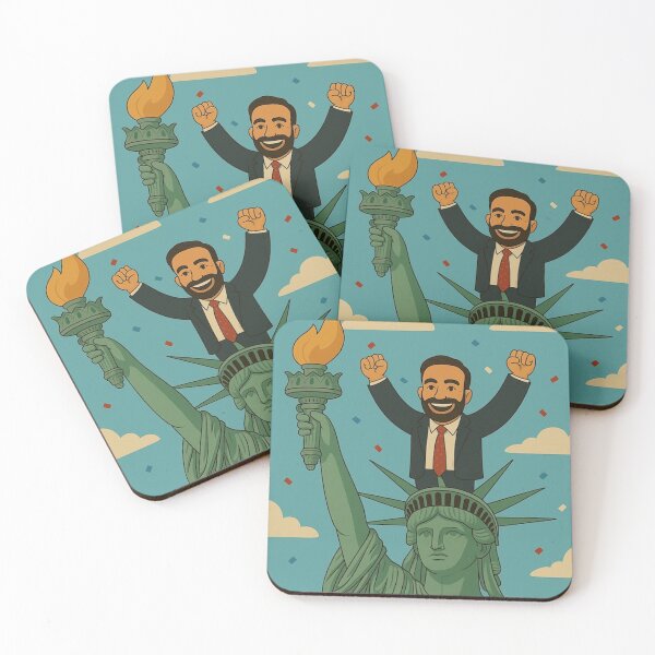 Item preview, Zohran Mamdani designed and sold by PeacefulHShop.
